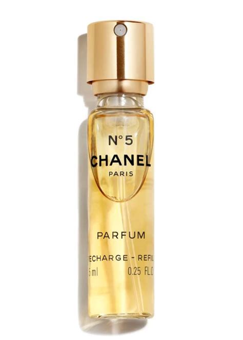 chanel refill no 5|N°5 Parfum Refillable Purse Spray .